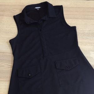 Navy blue dress